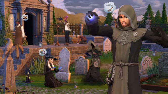 Ekspansi Halloween 'Life & Death' The Sims 4