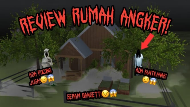 Cara Mengunjungi Rumah Hantu di Sakura School Simulator