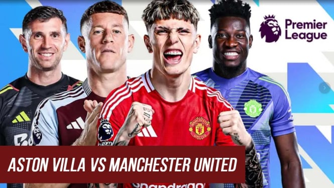 Link Live Streaming Aston Villa Vs Manchester United