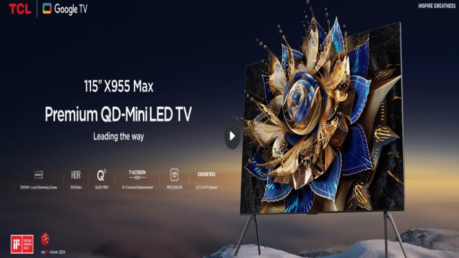 TCL X955 115-Inci: TV QD-Mini LED Terbaru