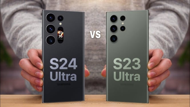 Samsung Galaxy S23 Ultra vs S24 Ultra