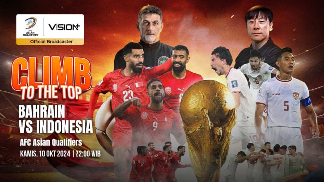 Link Live Streaming Bahrain vs Timnas Indonesia