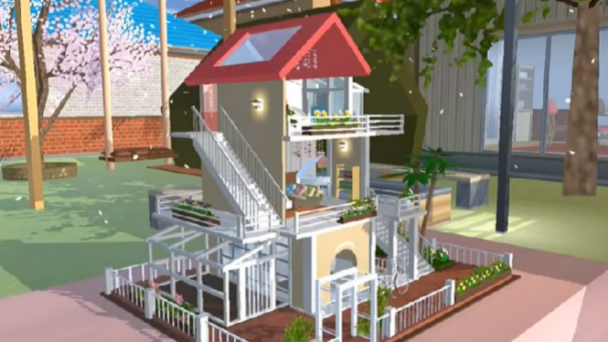 Panduan Cara Membuat Rumah Miniatur Kecil Banget di Sakura School Simulator