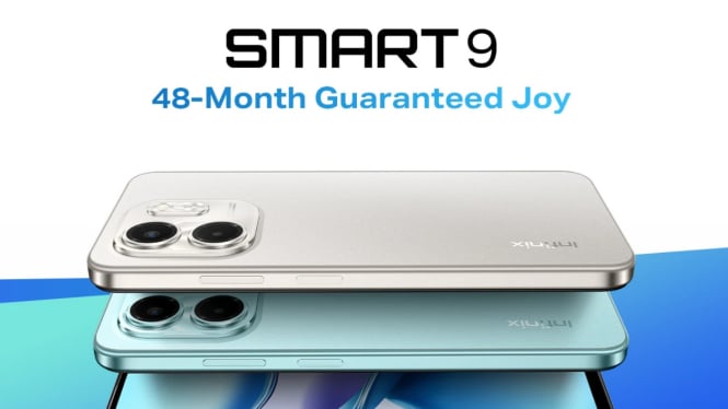 Infinix Smart 9 Rilis dengan Harga 1 Jutaan, Cek Spesifikasi Lengkapnya!