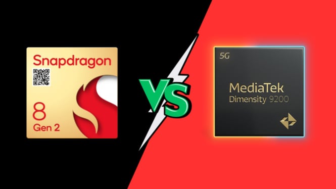 Snapdragon 8 Gen 2 vs Dimensity 9200