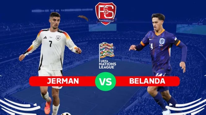 Link Live Streaming Jerman vs Belanda