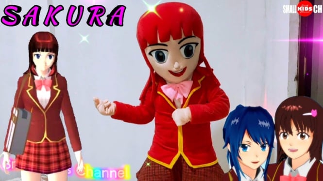 Membuat Karakter Boneka Badut di Sakura School Simulator