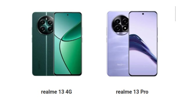 Realme 13 4G vs Realme 13 Pro