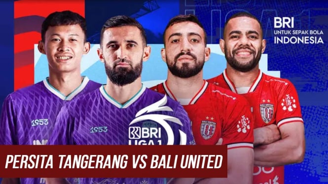 Live Streaming Persita Tangerang vs Bali United