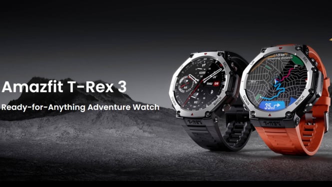 Amazfit T-Rex 3: Smartwatch Outdoor Paling Tangguh untuk Pecinta Petualangan!