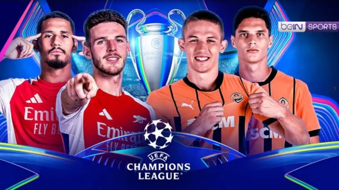 Link Live Streaming Arsenal vs Shakhtar Donetsk