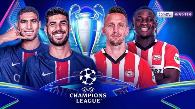 Link Live Streaming PSG vs PSV Eindhoven