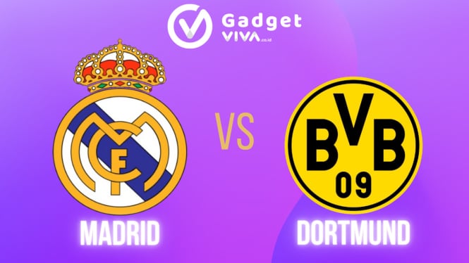 Linkk Streaming Mudah Sekali Klik Madrid vs Dortmund di UCL, Kick Off Pukul 02.00 WIB