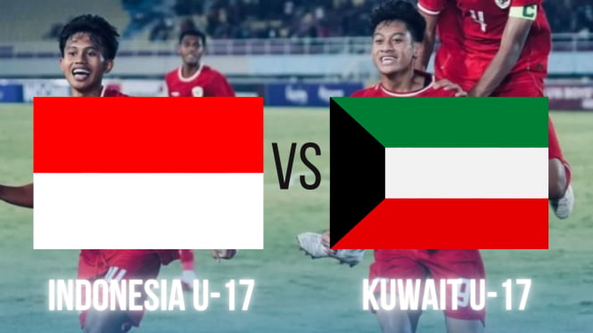 Link Live Streaming Resmi Tanpa Gangguan Timnas U-17 Indonesia vs Kuwait di AFC U-17