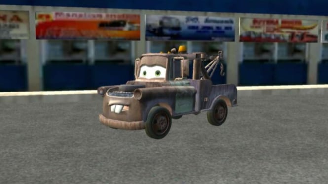 Download MOD BUSSID Mater Tow Truck: Sensasi Unik Ala Film Cars