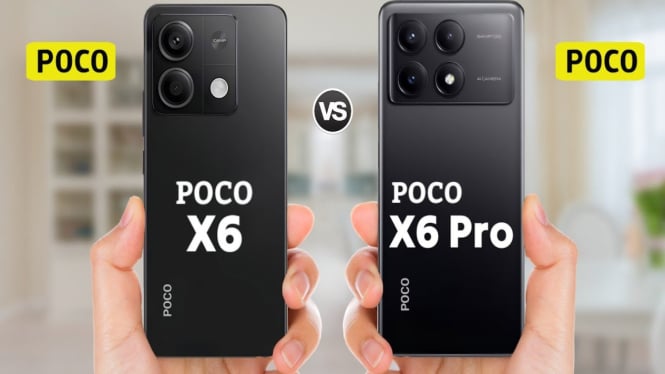 Perbandingan Xiaomi Poco X6 vs Poco X6 Pro