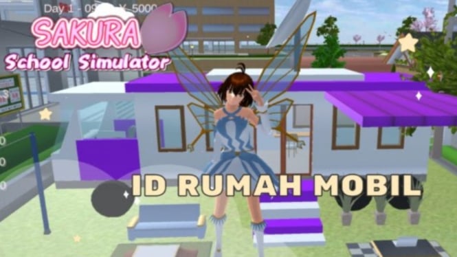 ID Rumah Mobil di Sakura School Simulator: Jadi Rumah Berjalan yang Unik!