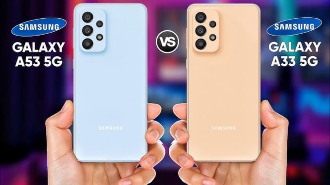 Samsung Galaxy A33 5G vs A53 5G