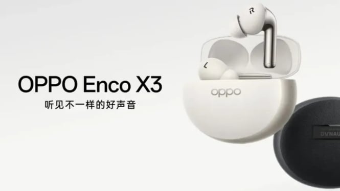 Oppo Enco X3: Earbuds Premium dengan Audio Lossless dan Noise-Cancellation