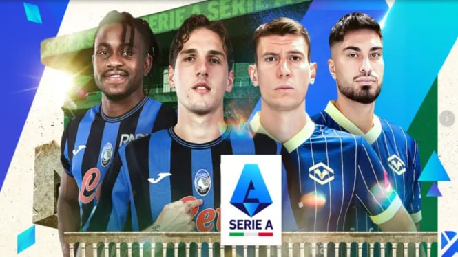 Resmi Atalanta vs Hellas Verona di Serie A