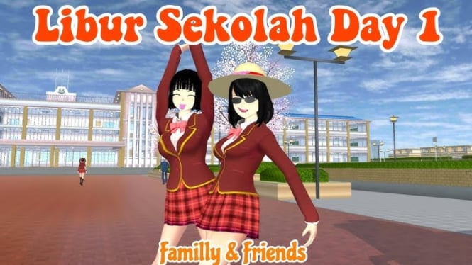 Cara Seru Menikmati Liburan Sekolah di Sakura School Simulator