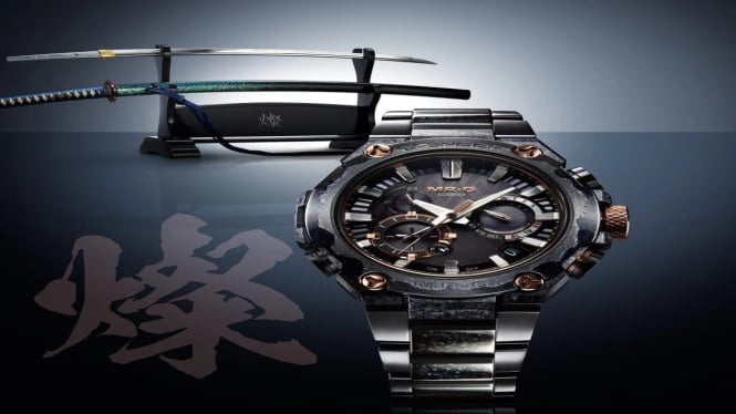 Jam Tangan G-SHOCK MR-G Terinspirasi Katana