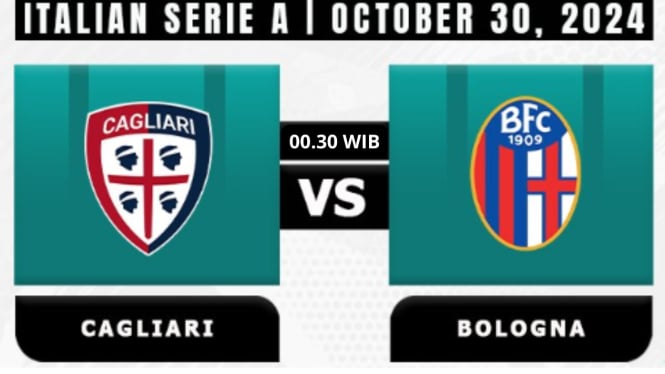 Live Streaming Liga Italia Cagliari vs Bologna, Kick Off Jam 00.30 WIB