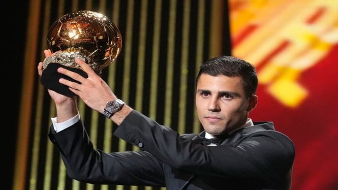 Ucapan Selamat Lionel Messi untuk Rodri dan Emiliano Martinez di Ballon d'Or 2024