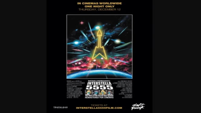 Daft Punk Interstella 5555 Tayang Perdana di Bioskop