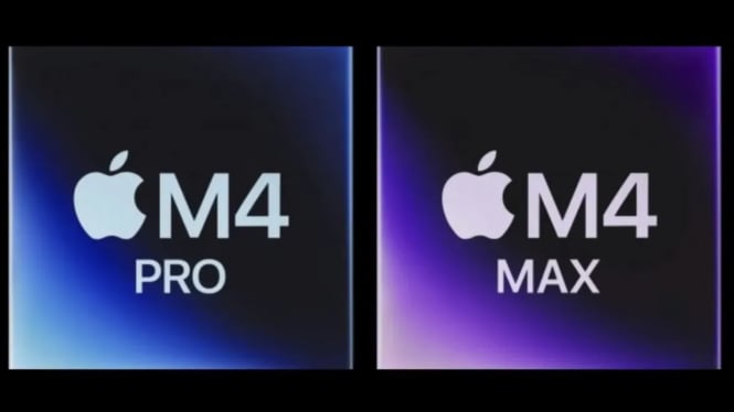 Apple Rilis Chip M4 Pro dan M4 Max: Teknologi Tercepat untuk Mac