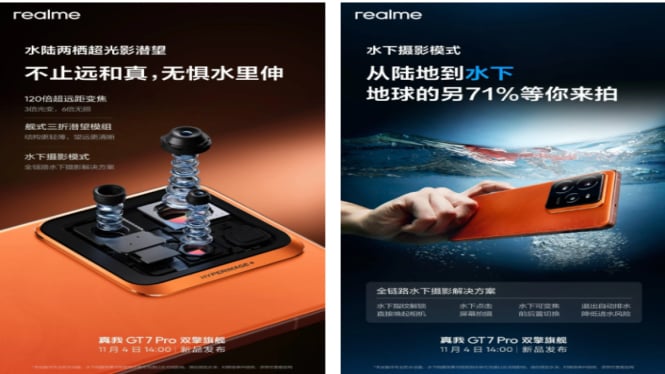 Realme GT 7 Pro: Smartphone Canggih dengan Fotografi Bawah Air