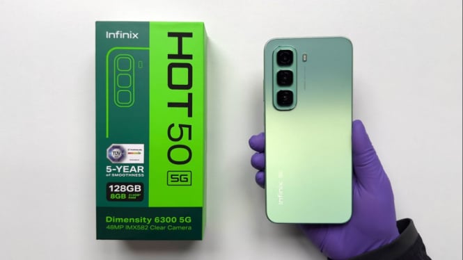 Infinix Hot 50 5G: Smartphone Modern untuk Multitasking