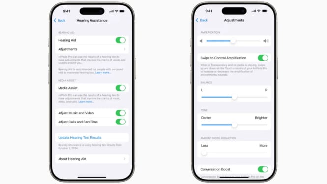 Cara Menggunakan AirPods Pro 2 Apple Sebagai Alat Bantu Dengar