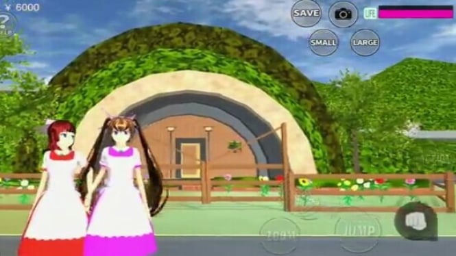 Cara Seru Berkunjung ke Rumah Hobbit di Sakura School Simulator