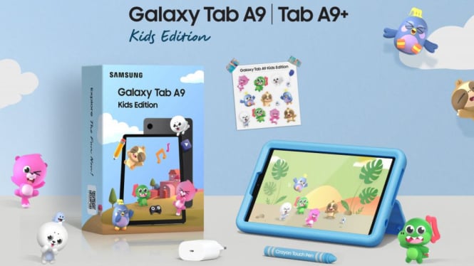 Samsung Galaxy Tab A9 Kids Edition: Tablet Seru untuk Anak-Anak!