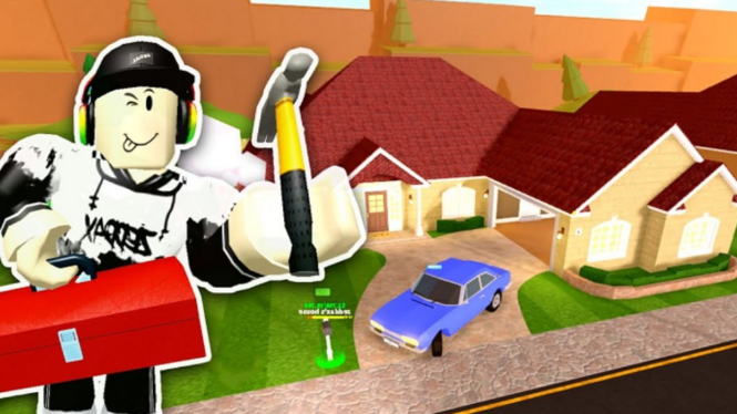 Cara Main  ke Rumah Roblox Livetopia Terbaru di Sakura School Simulator