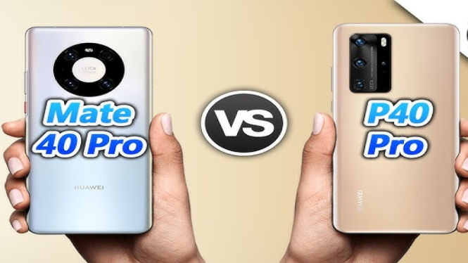 Huawei Mate 40 Pro vs Huawei P40 Pro