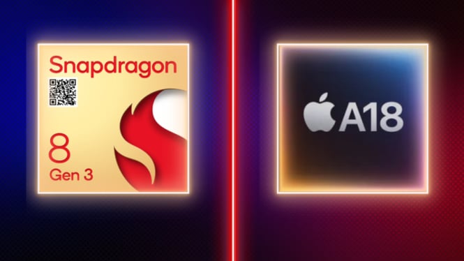 Snapdragon 8 Gen 3 vs. Apple A18