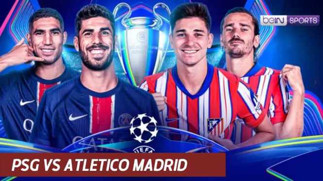 Live Streaming Official PSG vs Atletico Madrid