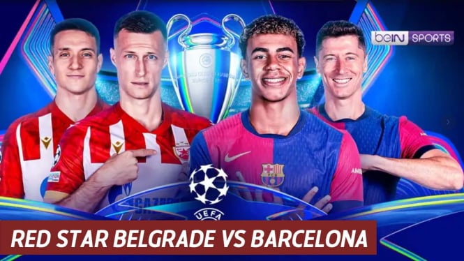 Link Live Streaming Red Star Belgrade vs Barcelona