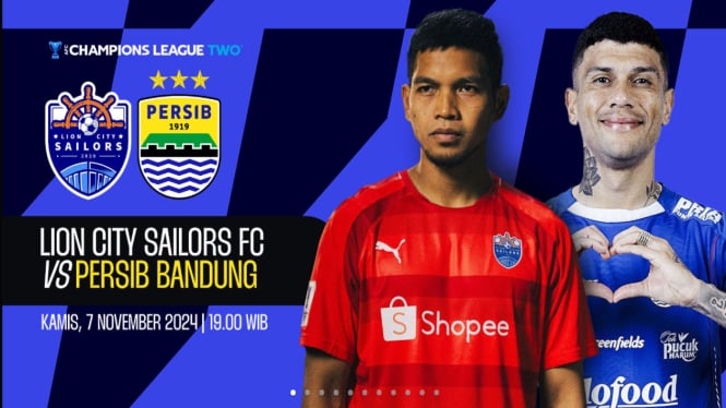 Lion City Sailors vs Persib Bandung 7 November 2024