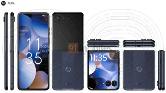 Motorola Razr 50s Ultra: Desain Futuristik dan Dukungan Pengisian Cepat, Simak Spesifikasinya!