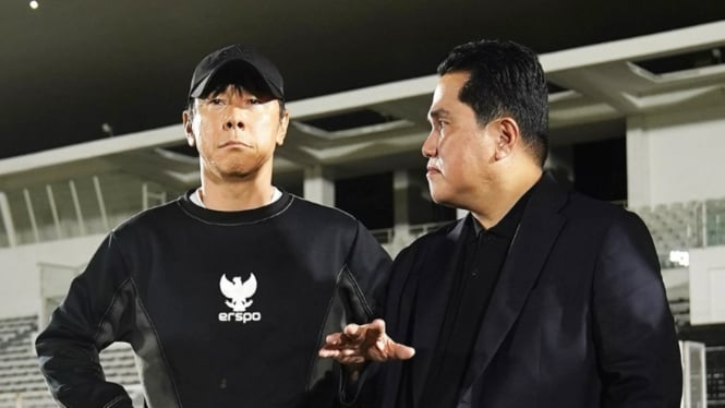 Kabar Buruk dari Erick Thohir Jelang Duel Sengit Timnas Indonesia vs Jepang di GBK, Shin Tae-yong Beri Tanggapan Mengejutkan!