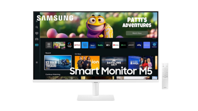 Samsung 27 inch Smart Monitor M5 LS27CM501: Monitor Canggih untuk Gaming dan Pekerjaan Profesional