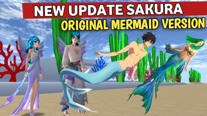 Panduan Mendapatkan Kostum Mermaid Lucu di Sakura School Simulator