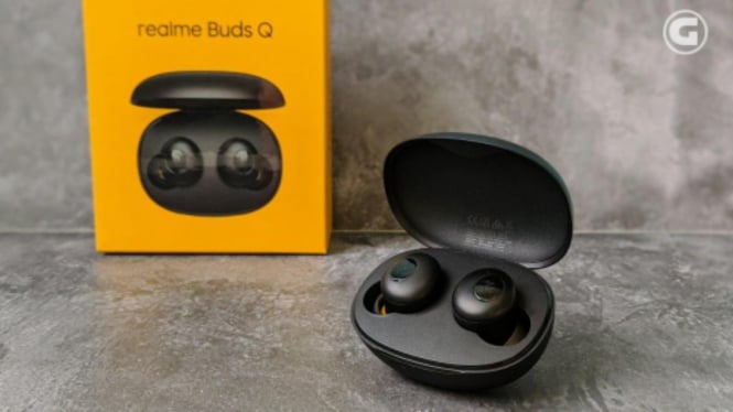 Realme Buds Q: Earphone Nirkabel Stylish dengan Baterai Tahan Lama dan Suara Bass Mendalam