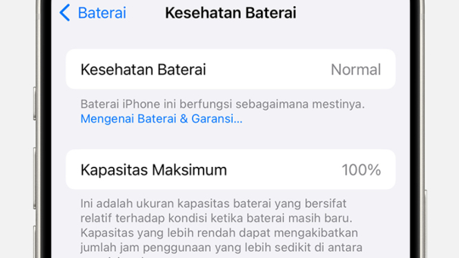 6 Tips Ampuh Merawat Battery Health iPhone agar Lebih Awet