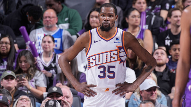 Kevin Durant Absen Dua Pekan Karena Cedera Betis