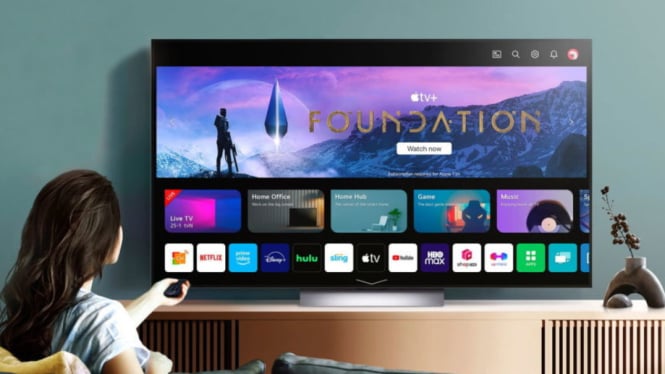 Smart TV LG AI UR7500E, Hiburan 4K dengan Fitur AI Terbaik