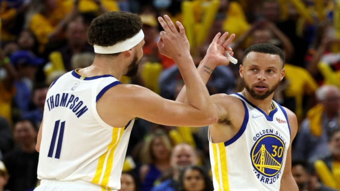 Stephen Curry Hadapi Klay Thompson untuk Pertama Kali sebagai Lawan